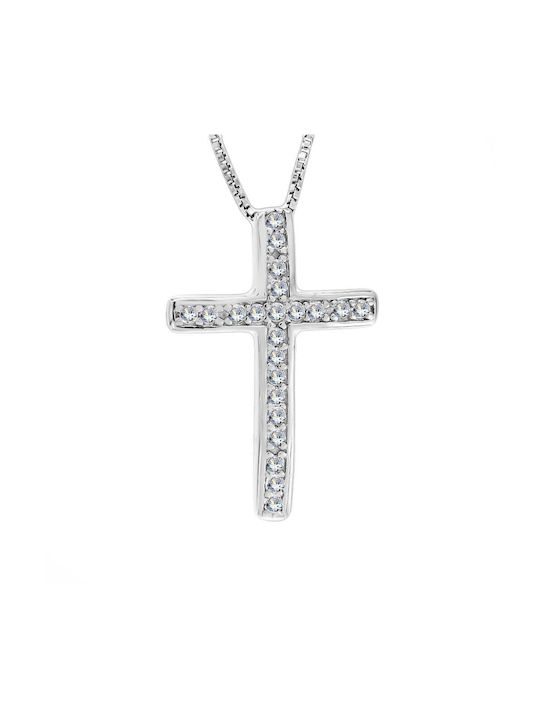 Cross necklace Silver 925 ASZ-22134W