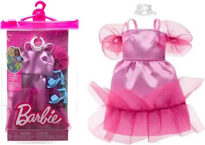 Barbie Ρούχα για Κούκλες Ρόζ Φόρεμα για 3+ Ετών