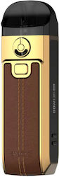 Smok Nord 4 Brown Leather Kit Pod Kit 4.5ml με ...