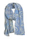 Ble Resort Collection Women's Scarf Blue 5-43-348-0011