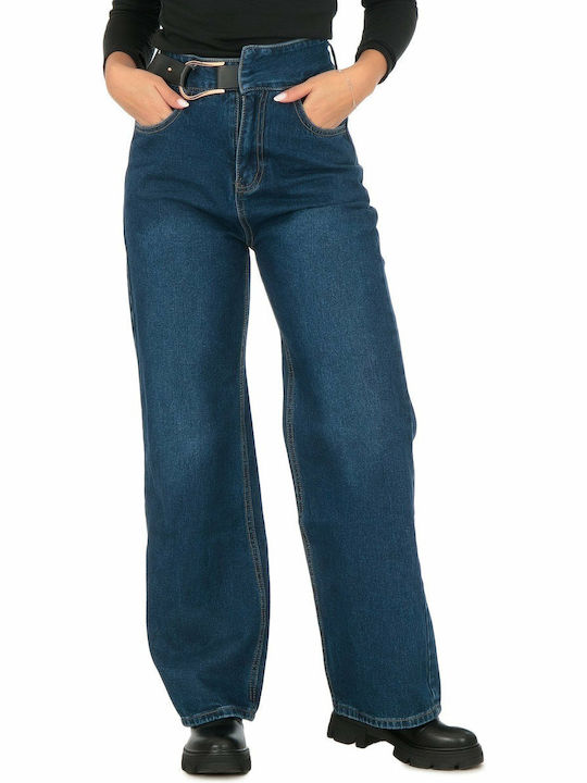 High Waist Women's Jean Trousers