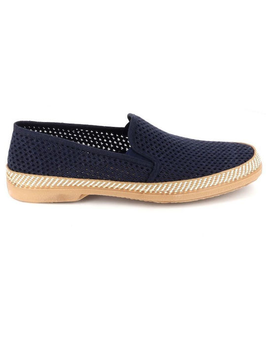 B-Soft Men's Slip-Ons Navy Blue