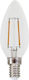 Diolamp LED Bulb 2W for Socket E14 and Shape C35 Cool White 265lm