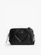 Calvin Klein Re-lock Din piele Geantă de damă Crossbody Neagră