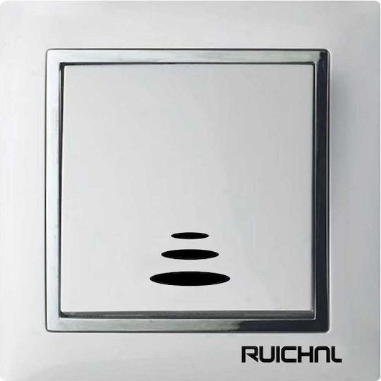 RC3601 Recessed Wall Switch Lighting One-Way with Frame White