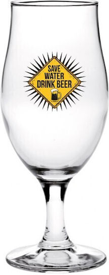 Marva Glas Bier, μπίρας / Wasser aus Glas 400ml Marva Glas Bier, μπίρας / Wasser aus Glas 400ml