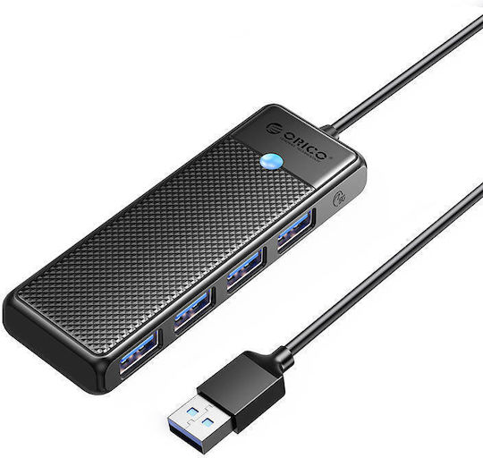 Orico USB-Hub 4 Anschlüsse USB 3.0 mit Anschluss an einen Computer USB-A