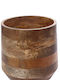 Espiel Mango Decorative Bowl Brown 20.3x20.3x24.1cm