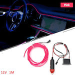 Car LED Strip 12V Pink