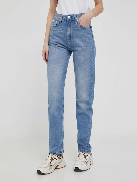 Calvin Klein Blugi pentru femei cu croială slim Denim Medium