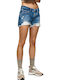 Thrasher Women's Jean Shorts Blue