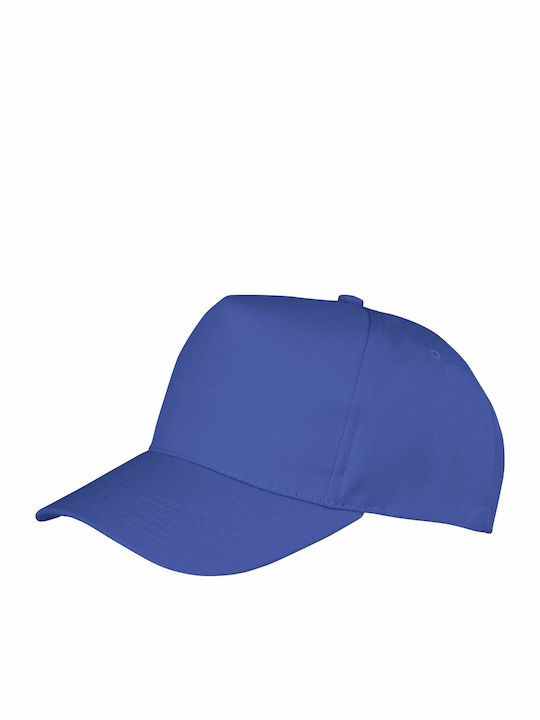 Result Kinderhut Jockey Stoff Blau