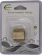 Muff Brass 3/4" 080089