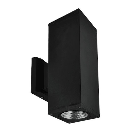 Elmark Iluminat Exterior Montat Pe Perete Spot Led Ip65 15w Cu Lumină Alb Cald 20x12cm