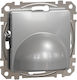 Schneider Electric Sedna Exit Button Front in White Color SDD113903