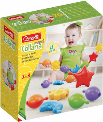 Quercetti Baby-Spielzeug Collana Maxi für 12++ Monate