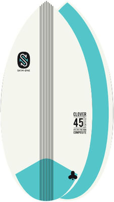 SkimOne 45 EPS Epoxy Bamboo Clover Skimboard