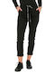 Damen Stoff Hose Schwarz PNT-11826 (BLK)