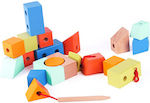 Classic World Shape Sorting Toy Blocks Beads for 18++ Months