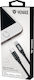 Yenkee USB-C to Lightning Cable Μαύρο 1m (YCU 631 BK)