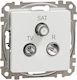 Schneider Electric Sedna Πρίζα Κεραίας Τηλεόρασ...