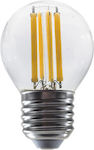 Aca LED Lampen für Fassung E27 und Form G45 Kühles Weiß 780lm 1Stück