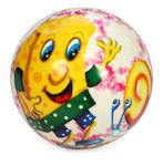 Plastic ball with sponge 18cm - DS-PV406B