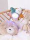 Douceur d'Intérieur Kids Round Throw Pillow A-S Bear 28cm Beige