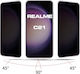 ANTISPY 0.3mm Full Glue Privacy Full Face Tempered Glass Black (Realme C21)