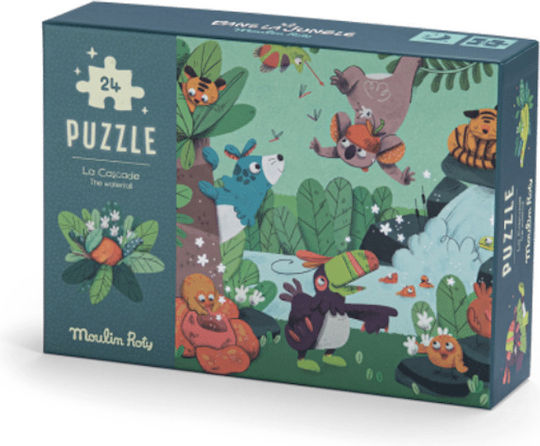 Παιδικό Puzzle Ζούγκλα 24pcs Moulin Roty