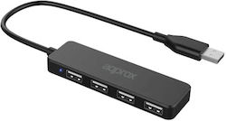 Approx USB Hub 4 Θυρών (USB-A)