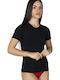 Women's Short Sleeve T-Shirt Black