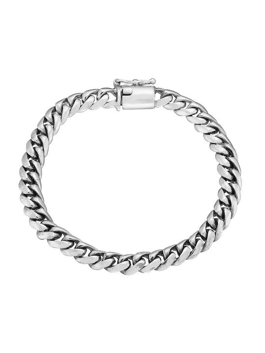 Oxzen Herren Armband aus Silber