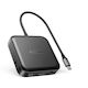 Targus HyperDrive USB-C Docking Station με HDMI/DisplayPort 4K PD Ethernet και σύνδεση 2 Οθονών Μαύρο