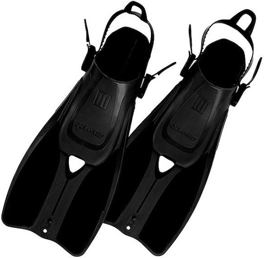 Ocean Βατραχοπέδιλα Κολύμβησης Duo II Black