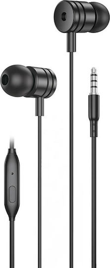 Foneng EP200 În ureche Handsfree cu Mufă 3.5mm Negru