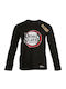 Kids' Shirt Long Sleeve Black Demon Slayer