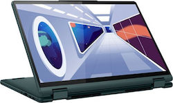 Lenovo Yoga 6 13ABR8 13.3" IPS Touchscreen (Ryzen 5-7530U/16GB/512GB SSD/W11 Home) Dark Teal (US Keyboard)
