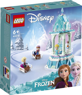 Lego Frozen Anna and Elsa's Magical Carousel pentru 6+ ani