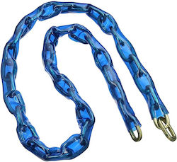 Tech Boss 120cm Motorcycle Anti-Theft Chain in Blue