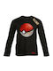 Kids' Shirt Long Sleeve Black Pocemon Pocket Ball