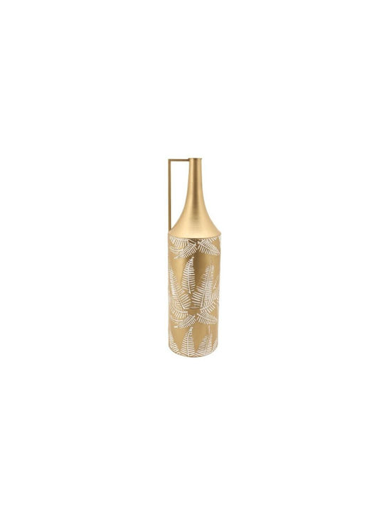 DKD Home Decor Metallic Vase 21x21x81cm