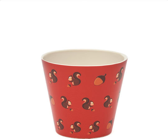 QuyCup Cană Plastic Roșie 90ml