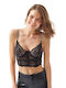 CottonHill Schwarz Damen Bralette-BH