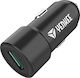 Yenkee 3.0 Încărcător Auto 18W 5A Încărcare Rapidă cu un Port: 1xUSB Negru Culoare