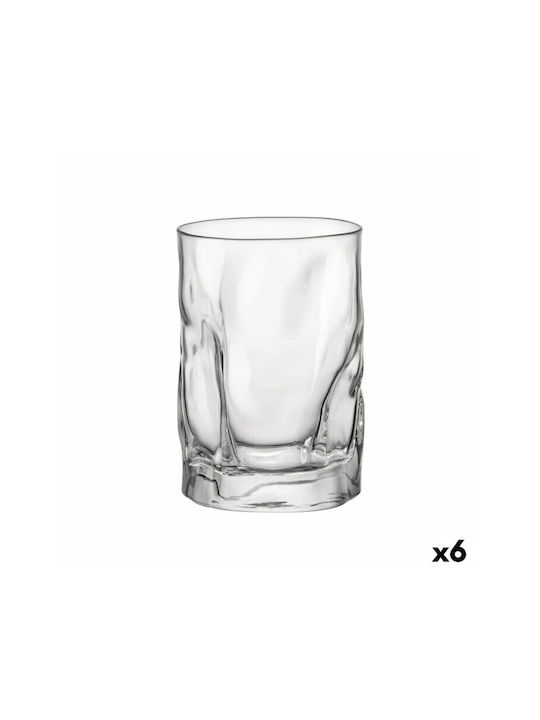 Bormioli Rocco Sorgente Glass Set Water made of Glass 300ml 6pcs