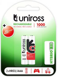 Uniross Hybrio AAA 950mAh 1.2V 2 бр