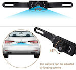 Waterproof Car Reverse Camera with License Plate Frame and Night Vision Universal