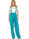 Damen Jumpsuit Türkis