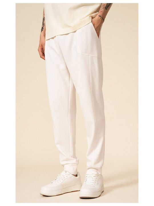 Outhorn Men's Sweatpants with Rubber White